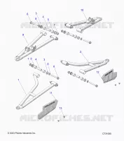 SUSPENSIÃ“N DELANTERA CONTROL ARMS
