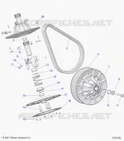 TREN, SECONDARY CLUTCH