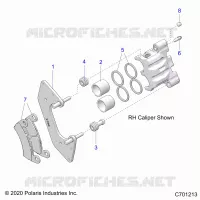 FRENO FRONTAL CALIPER