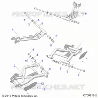 SUSPENSION TRASERA CONTROL ARMS