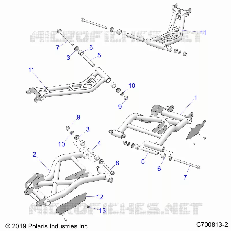 SUSPENSION TRASERA CONTROL ARMS