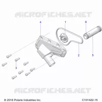 MOTOR, WATERPUMP IMPELLER AND COVER