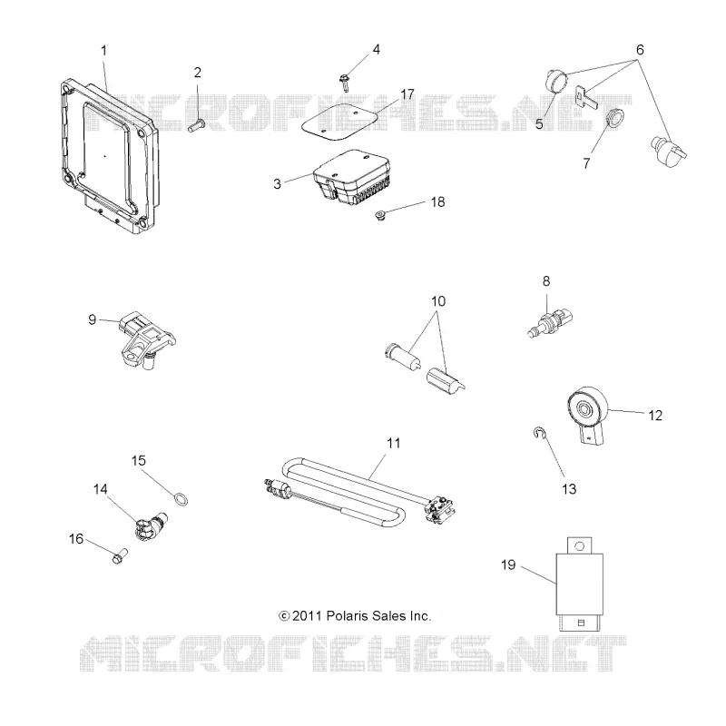INTERRUPTORES, SENSORES, ECU and CONTROL MODULES