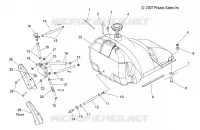 SISTEMA DE COMBUSTIBLE, GASOLINA TANK and PUMP