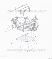 CHASSIS, MAIN FRAME AND ESQUÃD PLATES