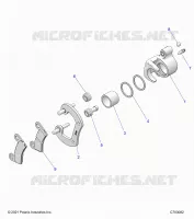 BRAKES, PINZA TRASERA