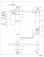 SUSPENSION TRASERA SHOCK INTERNALS