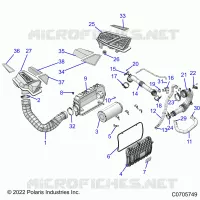 ENGINE, TOMA DE AIRE SYSTEM