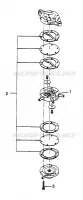 BOMBA DE COMBUSTIBLE 500 0972764,  EUROPEAN 500 E972764,  500 SKS 0972564, EUROPEAN 50 (4938393839D005)