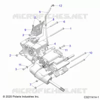 TREN, MAIN GEARCASE MOUNTING