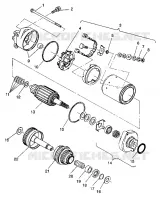 ARRANQUE DEL MOTOR MONTAJE SLT 750 B944170 (4925942594030A)