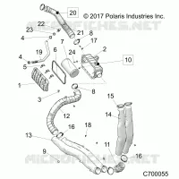 ENGINE, TOMA DE AIRE SYSTEM