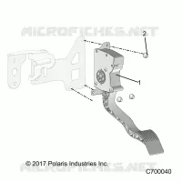 ENGINE, PEDAL DEL ACELERADOR