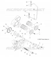 MOTOR, OIL SYSTEM and BOMBA DE ACEITE