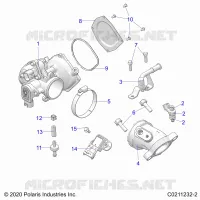 ENGINE, CUERPO DE MARIPOSA AND FUEL RAIL