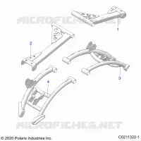 SUSPENSION TRASERA CONTROL ARMS