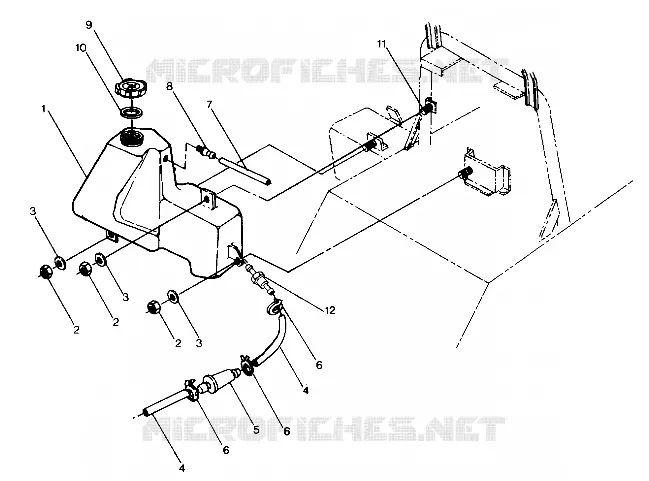 TANQUE DE ACEITE Star, Sprint and Sprint E/S (4912721272015A)