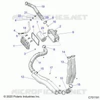 ENGINE, TOMA DE AIRE SYSTEM