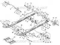 SUSPENSIÓN ULTRA TOURING 0975378 AND EUROPEAN ULTRA TOURING E975378 (4938133813C002)
