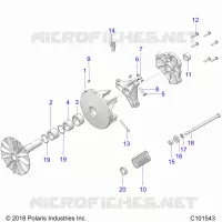 TREN, PRIMARY CLUTCH
