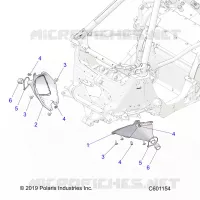CHASSIS, TIE ROD BOOT ASM.