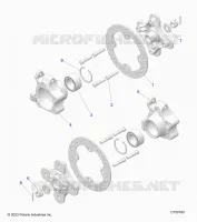 SUSPENSION, PORTAEQUIPAJES TRASERO AND HUB
