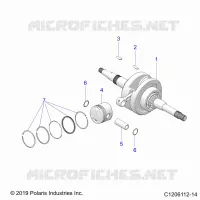 ENGINE, CIGUEÑAL AND PISTON