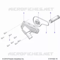 MOTOR, WATERPUMP IMPELLER AND COVER