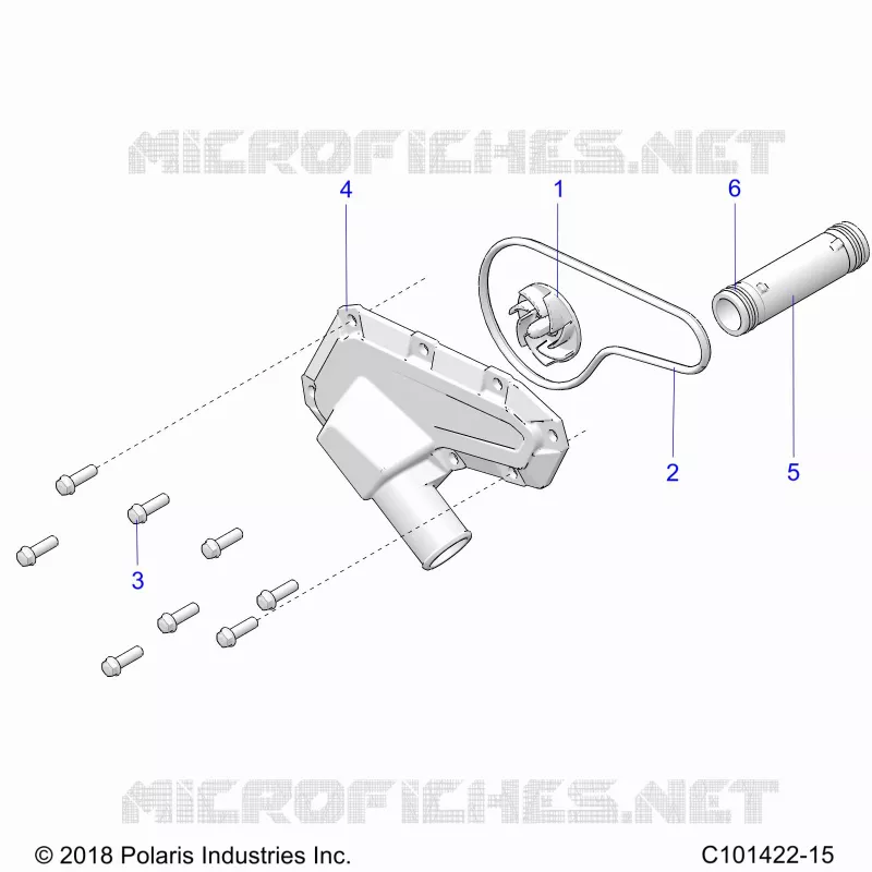MOTOR, WATERPUMP IMPELLER AND COVER