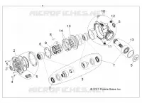 TREN, FRONT CAJA DE ENGRANAJES INTERNALS 1332842