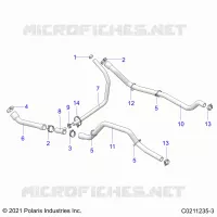 ENGINE, SISTEMA DE REFRIGERACIÃ“N, HOSES