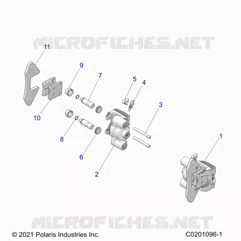 BRAKES, PINZA FRENO DELANTERA