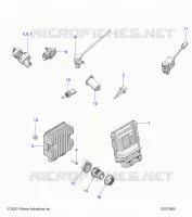 ELECTRICA, SWITCHES, SENSORS, ECU AND CONTROL MODULES