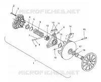 Embrague ASSEMBLY XLT/0930767,XLT SP/0930667    XLT SKS/0930567 (4923012301026A)