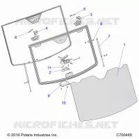 OPT, PREM, PARABRISAS, TIP OUT- R20RSU99/A/B (C700485)