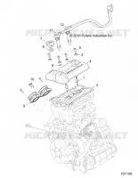 ENGINE, THROTTLE BODY AND TAPA DE LA VÃLVULA