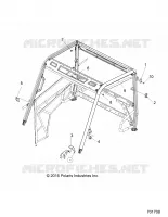 CHASSIS, CAB BASTIDOR AREA, AND BRAKE EDGE COVER