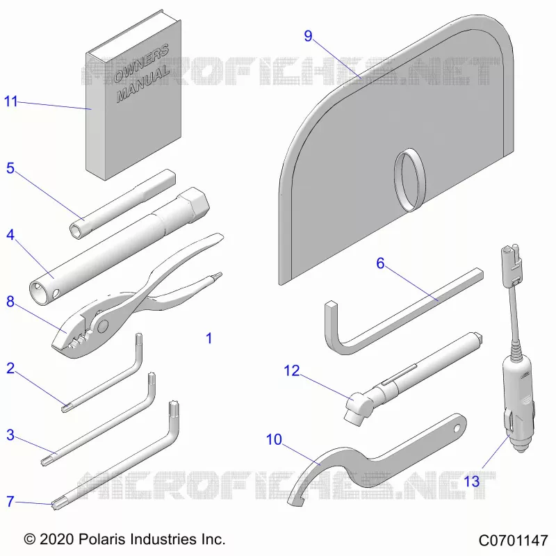 REFERENCE, EL MANUAL DEL PROPIETARIO AND TOOL KIT