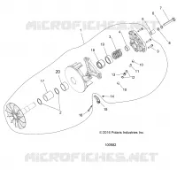 TREN, PRIMARY CLUTCH