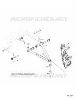 SUSPENSION, A-ARM AND PUNTAL MOUNTING