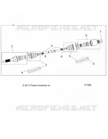 DRIVE TRAIN, TRASERO DEL EJE DE TRANSMISION