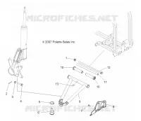 SUSPENSION, A-ARM and PUNTAL MOUNTING