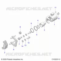 BRAKES, BRAKE PINZA FRENO TRASEIRA