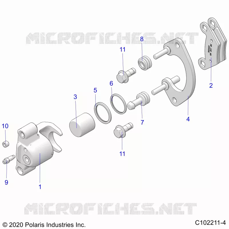 BRAKES, PINZA FRENO TRASEIRA