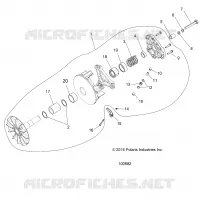 TREN, PRIMARY CLUTCH