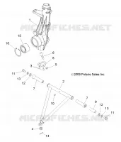 SUSPENSION, A-ARM and PUNTAL MOUNTING