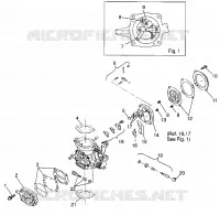 CARBURADOR (SL 700) SL 700 B974071 AND INTL. SL 700 I974071 (4940874087C008)