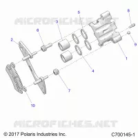 BRAKES, PINZA TRASERA