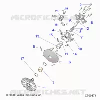 TREN, PRIMARY CLUTCH