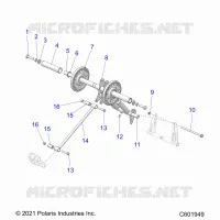 SUSPENSION, TRASERO ARM PAR
